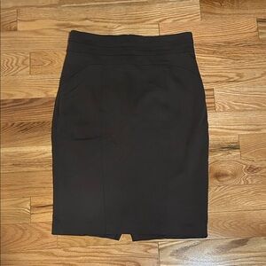 Iris Setlakwe Classic Black Pencil Skirt